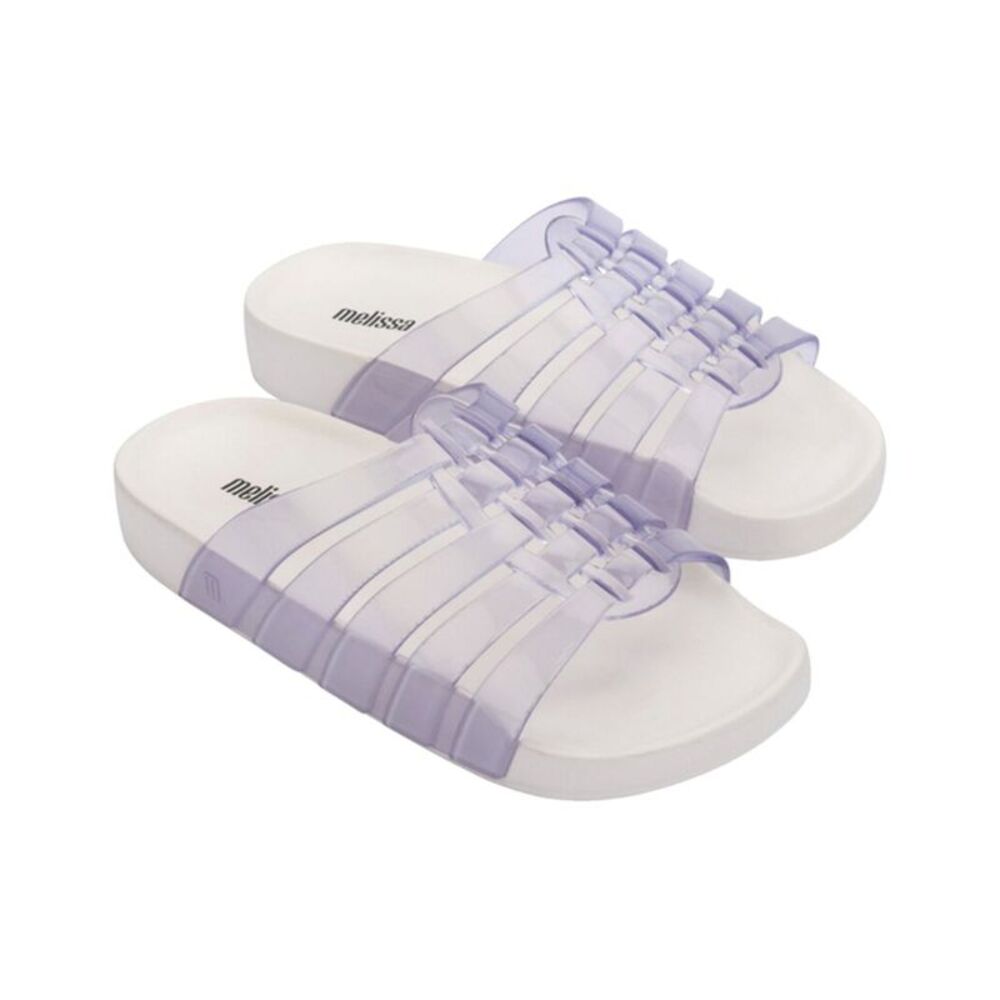 Melissa Shoes Possession Slide, White